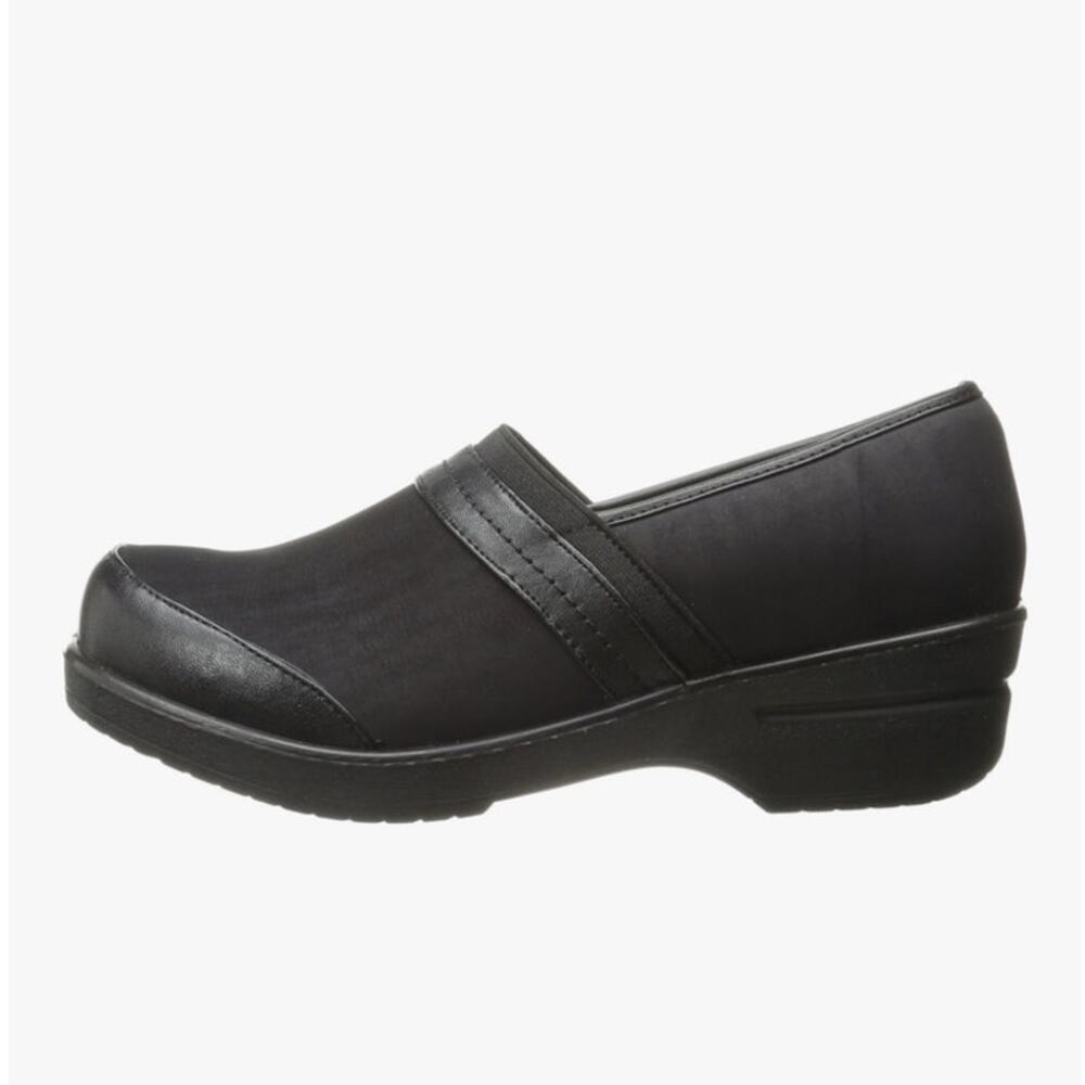 Easy Street Origin Black Slip On Comfort Shoes Low Heel Work Walking Size 9.5